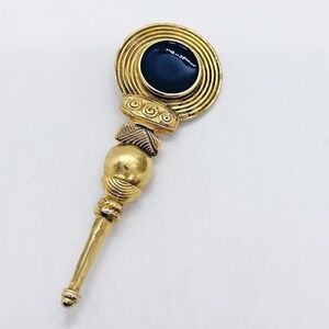 Vintage Gold Tone Pin Brooch